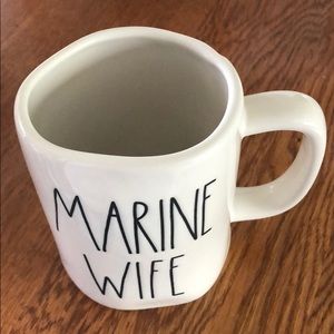 rae dunn marine wife mug
